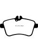 EBC For 08-09 Mercedes-Benz B200 2.0 Redstuff Front Brake Pads