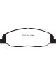 EBC For 08-13 Cadillac CTS 3.0 Yellowstuff Front Brake Pads
