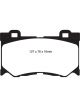 EBC For 08-13 Infiniti FX50 5.0 Yellowstuff Front Brake Pads