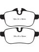 EBC For 09+ BMW Z4 3.0 E89 Yellowstuff Rear Brake Pads