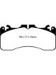 EBC For 09+ Lexus LS460 4.6 Sport Greenstuff Front Brake Pads