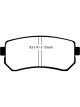 EBC For 09-12 Hyundai Elantra 2.0 Touring Yellowstuff Rear Brake Pads