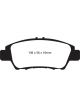 EBC For 10+ Honda CR-Z 1.5 Hybrid Ultimax2 Front Brake Pads