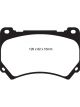 EBC For 11+ Hyundai Equus 4.6 Yellowstuff Front Brake Pads