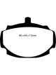 EBC For 62-81 Mg MGB 1.8 Yellowstuff Front Brake Pads