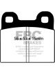 EBC For 64-69 Porsche 911 2.0 M Caliper Solid front rotor Bluestuff…
