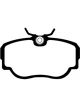 EBC For 83-85 BMW 318 1.8 E30 Greenstuff Front Brake Pads