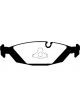 EBC For 83-85 BMW 318 1.8 E30 Greenstuff Rear Brake Pads