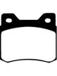 EBC For 84-86 Mercedes-Benz 190/190E 2.3 Redstuff Rear Brake Pads