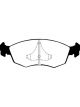 EBC For 85-89 Mercury Merkur Scorpio 2.9 Greenstuff Front Brake Pads