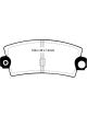 EBC For 85-90 Lotus Esprit 2.2 Redstuff Rear Brake Pads