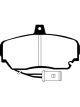 EBC For 87-91 Sterling 825 2.5 Greenstuff Front Brake Pads