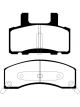EBC For 90-93 Chevrolet C20 8600 LB Ultimax2 Front Brake Pads