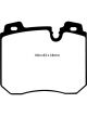 EBC For 90-95 BMW 750iL 5.0 E32 Redstuff Front Brake Pads