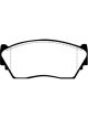 EBC For 91-93 Nissan NX 1.6 Greenstuff Front Brake Pads