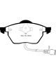 EBC For 91-94 Audi 100 Quattro 2.8 ATE Yellowstuff Front Brake Pads