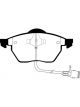 EBC For 92-94 Audi 100 2.8 Ultimax2 Front Brake Pads