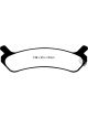 EBC For 92-94 Hyundai Sonata 2.0 Redstuff Rear Brake Pads