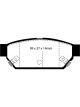 EBC For 93-96 Eagle Summit 1.5 Redstuff Rear Brake Pads