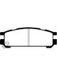 EBC For 93-96 Subaru Impreza 1.8 Ultimax2 Rear Brake Pads