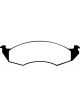 EBC For 93-98 Mercury Villager 3.0 Redstuff Front Brake Pads