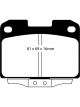 EBC For 94-96 Dodge Stealth 3.0 4WD Yellowstuff Rear Brake Pads