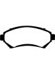 EBC For 97-01 Chevrolet Venture 3.4 Greenstuff Front Brake Pads