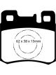 EBC For 98-00 Mercedes-Benz E300 TD 3.0 TD Redstuff Rear Brake Pads