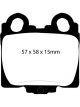 EBC For 98-05 Lexus GS300 3.0 Redstuff Rear Brake Pads
