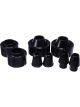 Energy Suspension Front & Rear Coil Spring For 07-17 Jeep Wrangler JK Black