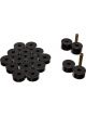 Energy Suspension Body Mount Black Set For 74-75 Jeep CJ5/CJ7/CJ8 Scrambler