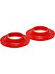 Energy Suspension Coil Spring Isolator Set 2 1/8in ID 4 1/8in OD 13/16in Red
