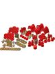 Energy Suspension Master Bushing Red Kit For 66-77 Ford Bronco 4WD