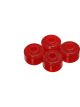 Energy Suspension Shock Bushing Red Universal Set 5/8in Nipple 3/8in