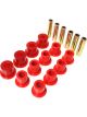 Energy Suspension Leaf Spring Bushing Red Set For Jeep