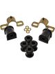 Energy Suspension Rear Sway Bar Black Bushing Set For Jeep 16mm