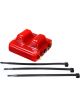 Energy Suspension Motor Mount 3 Hole Red For GM Clamshell