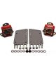 Energy Suspension Conversion Motor Mount Set Red