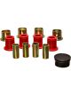Energy Suspension Control Arm Bushing Red Set 1/2 Upper C.A.B.