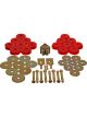 Energy Suspension Body Mount Red Set Convertible