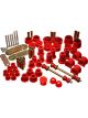 Energy Suspension Master Bushing Red Set Hyper-Flex