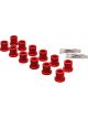 Energy Suspension Rear Spring & Shackle Bushing Red