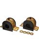 Energy Suspension Sway Bar Black Bushing Set Universal 1 1/16in Dia.