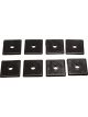 Energy Suspension Leaf Spring Pad 2In. Sq X 7/16In. Id X 1/4in.