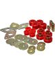 Energy Suspension Body Mount Red Set Reg Access & DBL