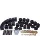 Energy Suspension Body Mount Black Set For 86-95 Suzuki Samurai 1in Lift