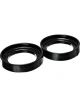 Energy Suspension Front Spring Isolator Set For 96-00 Honda Civic/CRX Black