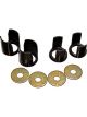 Energy Suspension Rear Subframe Insert For 89-94 Nissan 240SX S13 Black