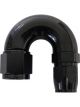 Aeroflow Cutter 180 Degree Stepped Hose -12AN to -16 Black