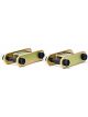 Fabtech For 95.5-04 Toyota Tacoma 2WD 5 Lug Rear Shackle Kit